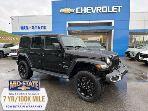 2021 Jeep Wrangler 4xe Unlimited Sahara 4x4